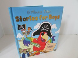 5 MINUTE TALES STORIES FOR BOYS PADDED VINYL TRADE CLOTH BOOK IGLOOBOOKS - $55.34 MXN