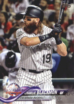 2018 Topps Update #US97 Charlie Blackmon NM-MT Rockies - $1.73