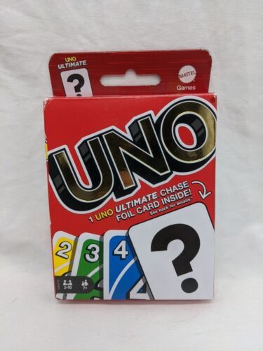 *NO Foil Card* Uno Ultimate Foil Card Game - $9.89