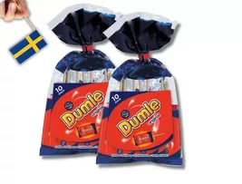2 Bags Fazer Dumle Klubbor 10 Pack, 100g (3.52oz) chocolate covered Loll... - $12.53