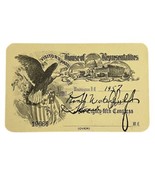 Vtg 1957 House of Representatives Frank Chelf Visitor’s Pass 85th Congress - $14.25