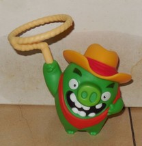 2016 Mcdonalds Happy Meal Toy Angry Birds The Movie #10 Lasso Pig - £3.88 GBP