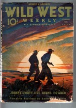 Wild West Weekly 2/11/1939-WESTERN PULP-JOHNNY 45 G/VG - £45.07 GBP