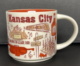 EUC Starbucks Been There Series BTS Mug 14oz Coffee Mug Cup Kansas City USA 2017 - £11.86 GBP