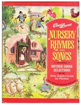 VINTAGE 1974 Parents Magazine Best Loved Nursery Rhymes and Songs Hardcover Book - £31.64 GBP