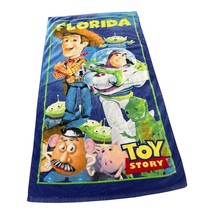 90&#39;s - Y2K Disney Toy Story Florida Beach Towel – Woody, Buzz, &amp; Friends... - $462.20 MXN