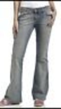 Mavi Women&#39;s Jeans Marie Super Low Flare Stretch Distressed Size 25 X 31 NWT - £38.51 GBP