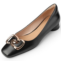 Women&#39;s genuine leather low heel soft comfortable four season daily single s - £94.85 GBP