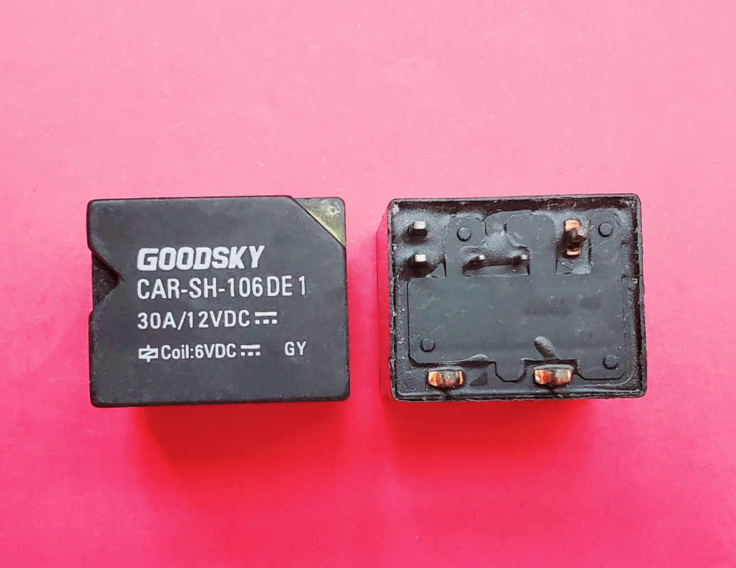 CAR-SH-106DE1, Coil 6VDC Relay, GOODSKY Brand New!! - $9.75