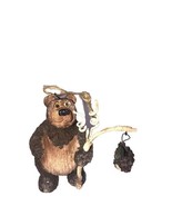 Brown Bear Resin Figurine - $11.88