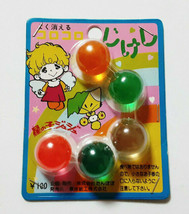 Transparent Clear Eraser Colorful Cute Goods Rare Old Retro - £20.64 GBP