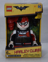 LEGO Batman Movie Harley Quinn DC Mini figure Alarm Clock Working 2017 NIB - £39.81 GBP