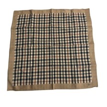 Vintage daks london plaid handkerchief - £18.69 GBP