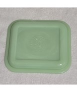 Vintage Fire King Jadeite Refrigerator Dish Lid 5x4.25 Sunburst Green SM... - $396.53 MXN