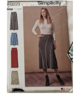 XS-XL Vintage Sewing Pattern UNCUT Simplicity 0223 Skirts - $4.99