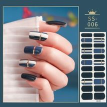 SS 006 Full size Nail Wraps Stickers Polish Manicure Art Self Stick Deco... - $5.00
