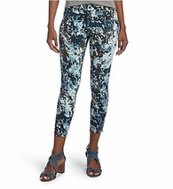 HUE Camo Essential Denim Capri Legging Pant U18757 Blue Multi ( XS ) - £57.64 GBP