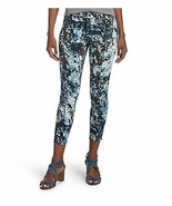 HUE Camo Essential Denim Capri Legging Pant U18757 Blue Multi ( XS ) - $100.13 CAD