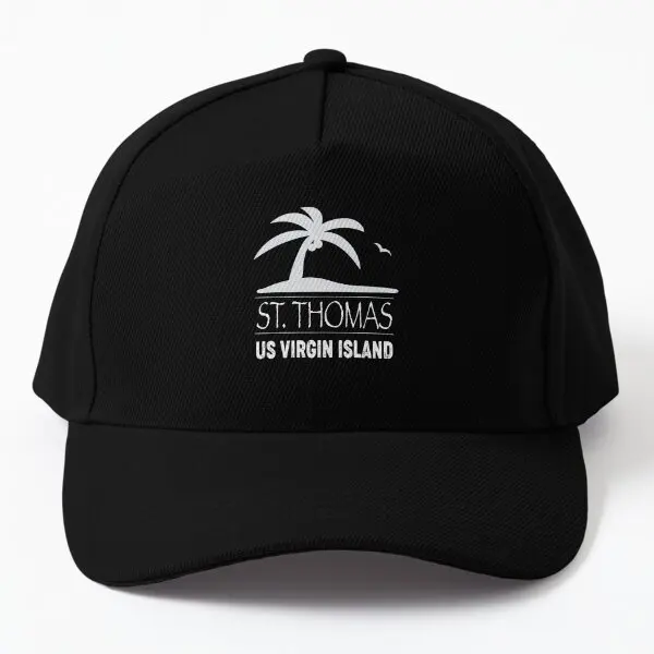 St Thomas Us Virgin Island Baseball Cap Hat Hip Hop Casquette Black Summer  - $15.88