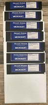 Microsoft Windows 1.04 Operating System Vintage PC 7-Disk Set 360k 5.25” Floppys - £23.62 GBP