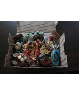 Craft Repair Costume Junk Jewelry Lot USPS Small Flat Rate Box JL6102401 - $285.54 MXN
