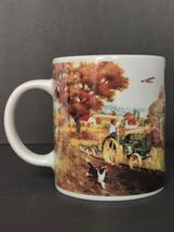 John Deere Gibson Coffee Tea Cup Mug Farm Plowing Tractor Nostalgic Scen... - $23.99 CAD