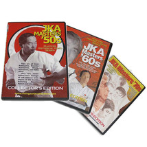 3 DVD Set JKA Karate Masters - Nakayama, Nishiyama, Kanazawa, Enoeda, Mikami, S - £83.38 GBP
