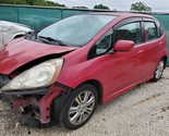 2009 2012 Honda Fit OEM Front Driver Left Side View Mirror Red Needs Paint  - £64.84 GBP