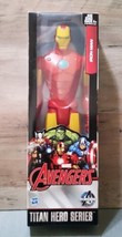 Marvel Avengers Titan Hero Series 2015 Iron Man 12&quot; Action Figure New Hasbro - £13.10 GBP