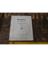Antique 1931 Westinghouse Catalog 211 Instruments, Relays &amp; Electronic D... - $54.14 CAD