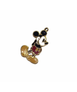 Vintage Mickey Mouse Enamel Metal Charm Pendant Walt Disney Made in Taiwan - £9.31 GBP