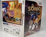 Sonic and the Secret Rings (Nintendo Wii, 2007) - Manual Included - $7.70