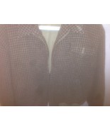 Ralph Lauren Polo Wool Herringbone full zipper Coat Jacket Mens Large - $205.12 CAD