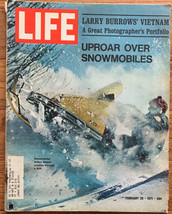 LIFE Magazine February 26 1971 Larry Burrow Vietnam Snowmobiles - £7.86 GBP