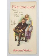 VTG Antique Holeproof Hosiery Fine Looking! Advertising Pamphlet Husband... - $13.99