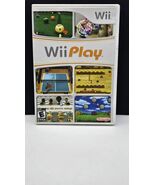 Wii Play (Nintendo Wii, 2007) Complete with Disc, Case, &amp; Manual CIB Vid... - $16.82