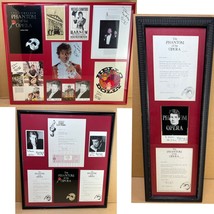 3 - Michael Crawford Phantom of The Opera Broadway SIGNED Autographed Frame Lot - £1,573.82 GBP