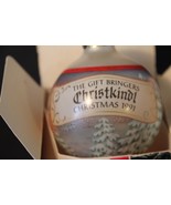 Hallmark Ornament 1991 Gift Bringers Christkindl Glass Ball Christmas Tr... - $19.11 CAD