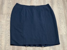 IGIGI Women NAVY Ruffle Skirt 18 Plus - SEE PICS - $28.05