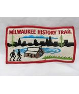 Milwaukee History Trail Embroidered Iron On Patch 5 1/2&quot; X 3&quot; - $454.01 MXN