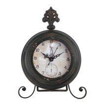 A&amp;B Home 8&quot; Classic Vintage Dark Bronze Clock - $34.65