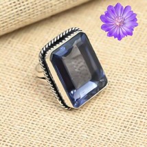 Iolite Gemstone 925 Silver Ring Handmade Jewelry Ring All Size For Women - £5.78 GBP