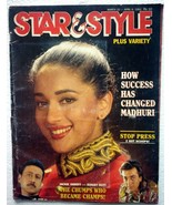 Star &amp; Style April 1991 Madhuri Dixit Mithun Sridevi Jackie Sanjay Poona... - £15.65 GBP