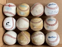 Lot of 12 Soft Core 9" Tee Ball Baseballs - Indoor Outdoor - Rawlings MacGregor - $23.21