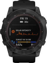 Garmin - fnix 7X Sapphire Solar GPS Smartwatch 51 mm Fiber-reinforced polym... - £1,035.84 GBP