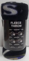 Baltimore Ravens 50&quot; by 60&quot; Fleece Helmet Bar Throw Blanket - NFL - €12,62 EUR