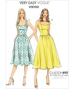 Vogue Patterns V9100 Misses&#39; Dress Size E5 (14 16 18 20 22) - $563.97 MXN