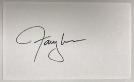 Lawrence Taylor Signed Autographed 3x5 Index Card - Football HOF - £15.63 GBP