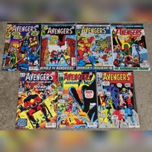 Rare VHTF 1 Set 7 Avengers 89-96 MX Marvel Classic Kree-Skrull War Variants Keys - £90.34 GBP