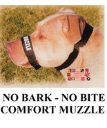 DOG Grooming Training No Bark/No Bite Comfort Quick Fit Adjustable MUZZL... - €11,11 EUR